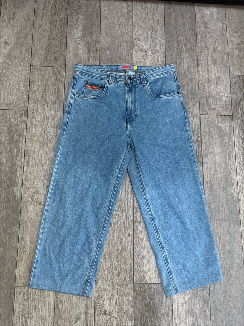 Empyre Relaxed Fit Light Blue Denim Jeans